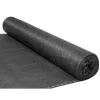 LEAN Schattierungsnetz für Zaun Sichtschutz Schwarz 1,5M 25M 70g/m²