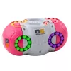 LEAN TOYS Logikspiel Puzzle Ufo Magic Rotating Capsule Pink
