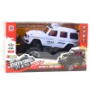 LEAN TOYS RC Polizei-Geländewagen Weiß 1:12