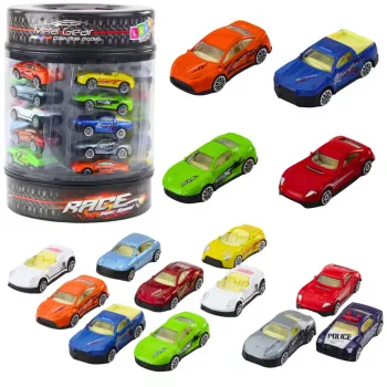 LEAN TOYS Set of Springs in a Tube Modern Sports Cars 1:64