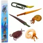 LEAN TOYS Set Mini-Figuren Prähistorische Meeresbewohner 6-9 cm 6 Stück