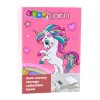 LEAN TOYS Hidden Book Piggy Bank Safe Code Unicorn Pink