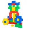 LEAN TOYS Set großer Bausteine im Beutel, bunt, 28,5x9x9 cm, 20 Stk.