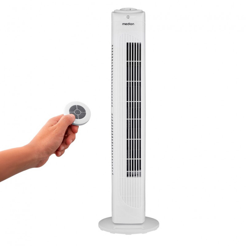 MEDION LIFE E11 TF Turmventilator (MD 12067) Weiß