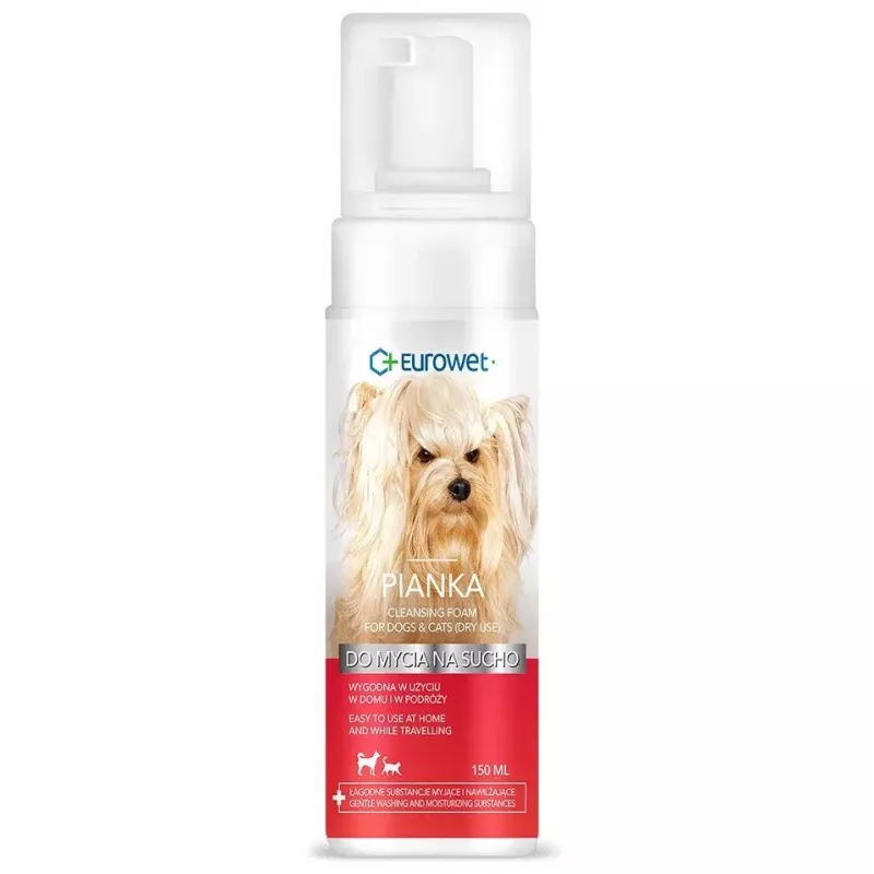 EUROWET Trockenshampoo für Hunde und Katzen - 150ml