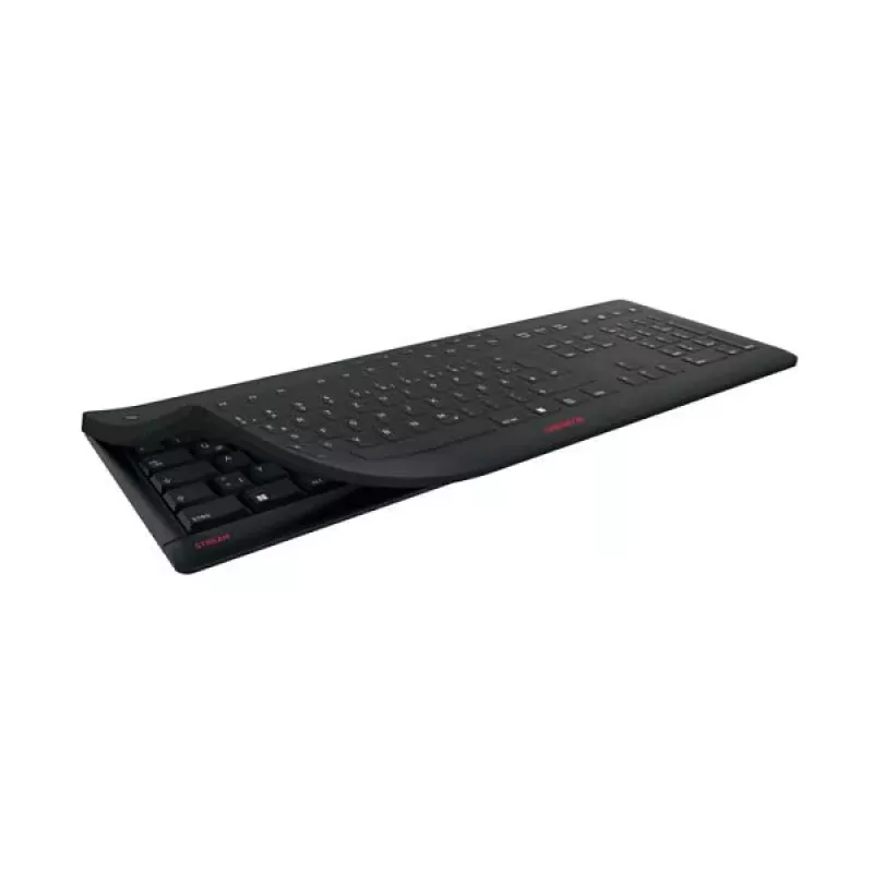 CHERRY STREAM PROTECT KEYBOARD Kabelgebunden US-Layout Schwarz