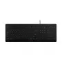 CHERRY STREAM PROTECT KEYBOARD Kabelgebunden US-Layout Schwarz