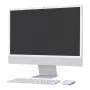 Apple iMac 24 inch 2024 M4 8-Core CPU 8-Core GPU 16GB RAM 512GB SSD Silber Deutsches Keyboard