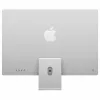 Apple iMac Z1EH 23,5 inch 4.5K Retina All-in-One PC, M4 10C CPU/10C GPU/16C Neural Engine, 24GB RAM, 256GB SSD, Gigabit Ethernet, Magic Keyboard mit Nummernblock und Touch ID (Deutsch), Magic Mouse, Silber