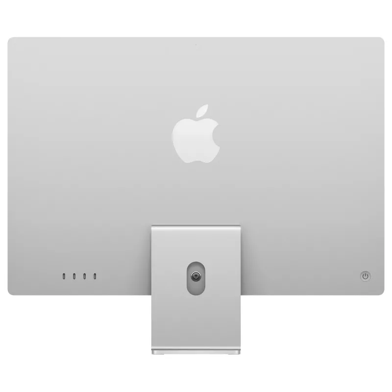 Apple iMac Z1EH 23,5 inch 4.5K Retina All-in-One PC, M4 10C CPU/10C GPU/16C Neural Engine, 24GB RAM, 256GB SSD, Gigabit Ethernet, Magic Keyboard mit Nummernblock und Touch ID (Deutsch), Magic Mouse, Silber