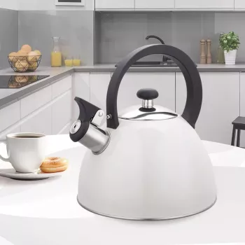 MEO Maestro Nicht-elektrischer Wasserkocher 2,5L MR-1302-WG Edelstahl