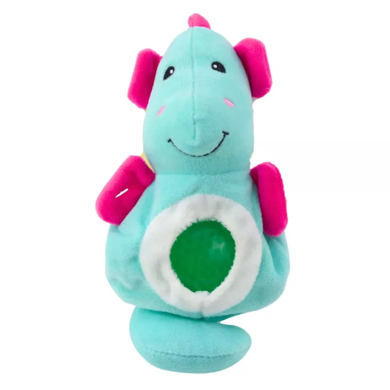 LEAN TOYS Plüschtier mit quetschbarem Bauch und Wasserbällen 20cm Mix