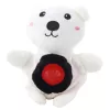 LEAN TOYS Plüschtier mit quetschbarem Bauch und Wasserbällen 20cm Mix