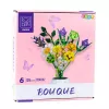 LEAN TOYS Bausteine Dekorativer Blumenstrauß aus bunten Blumen 925 Teile