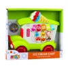 LEAN TOYS Pädagogisches Elektronik-Klavier für Kleinkinder Eisdiele Grün
