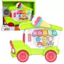 LEAN TOYS Pädagogisches Elektronik-Klavier für Kleinkinder Eisdiele Grün