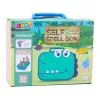 LEAN TOYS DIY Schraubendreher-Set Koffer Puzzle Dinosaurier Bausteine Schraubendreher 228 Teile