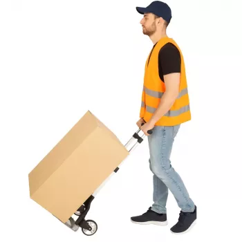 LEAN Leichter klappbarer Aluminium-Transportwagen für Lager 70 kg