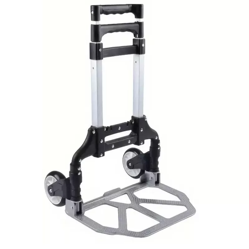LEAN Leichter klappbarer Aluminium-Transportwagen für Lager 70 kg