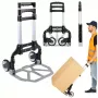LEAN Leichter klappbarer Aluminium-Transportwagen für Lager 70 kg
