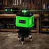LEAN 4D Flächenlaser 16 Linien Grün mit Tasche und 2 Akkus