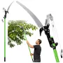 LEAN Teleskop-Astschere und Astsäge 2in1 an einer Stange 125-240 cm