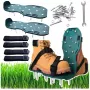 LEAN Aerator Scarifier Schuhüberzüge mit Grasspikes
