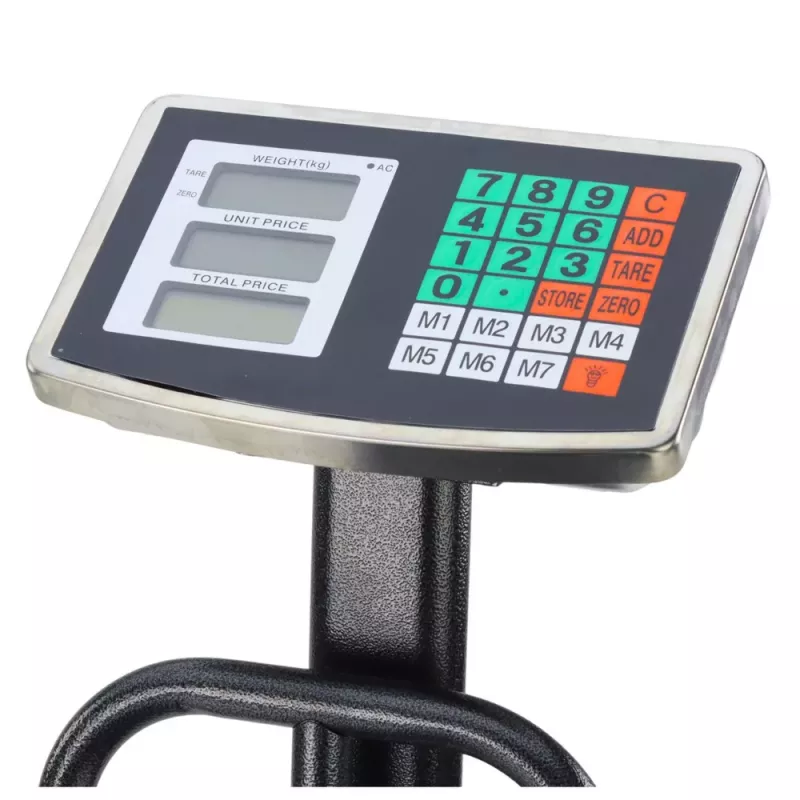 LEAN LCD Elektronische Plattformwaage für Lager, Genauigkeit bis 20 g, 200 kg