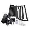 LEAN SPORT Tragbares Fußballtor für Kinder Metall 180x120x60cm