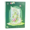 LEAN TOYS Bausteine Blumenkomposition mit LED-Leuchtturm 632 Teile