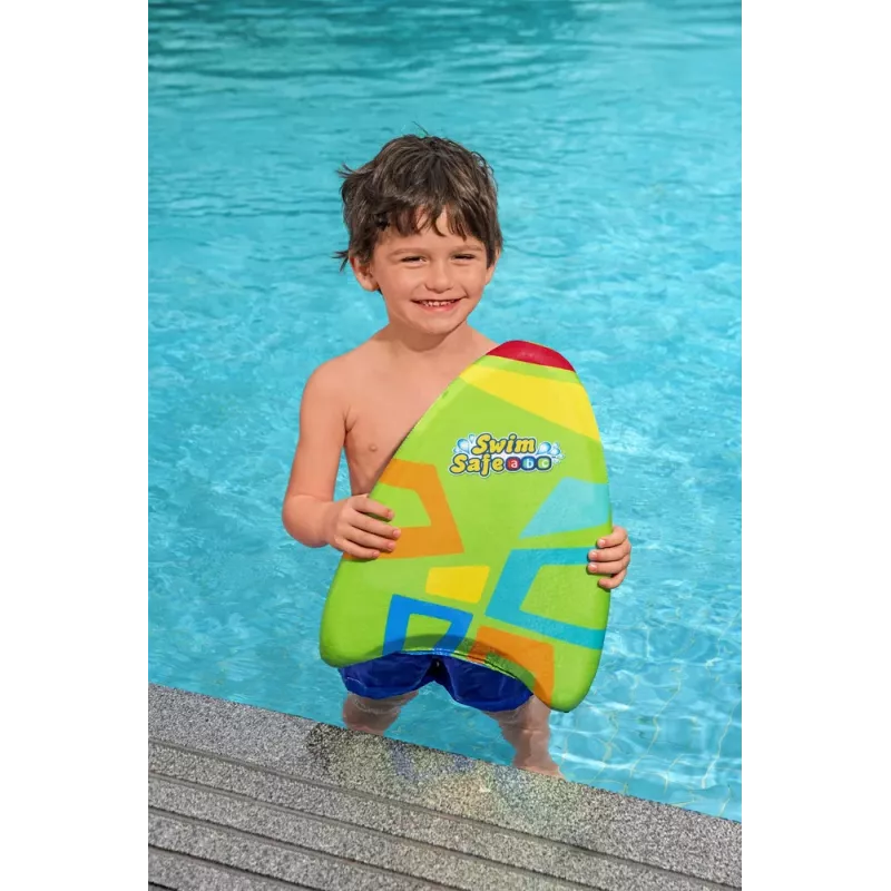 Bestway 32155 Green Learning Board - EVA Schaumstoff Schwimmbrett für Kinder