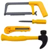 LEAN TOYS DIY Kit Drill Driver Tools Lights Sounds Suitcase