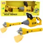 LEAN TOYS Kinder-Rasenmäher-Trimmer mit Gummiklinge, Lichtern & Geräuschen