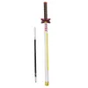 LEAN Katana Schwert Anime Kugelschreiber Metall Schwarze Tinte Nachfüllbar Weiß und Gelb