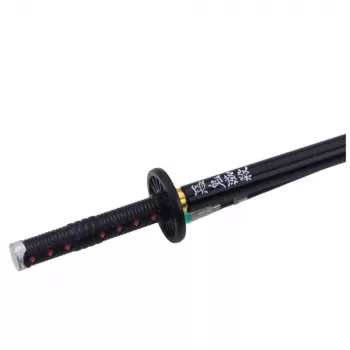LEAN Katana Schwert Anime Kugelschreiber Metall Schwarz Tinte Nachfüllbar Schwarz