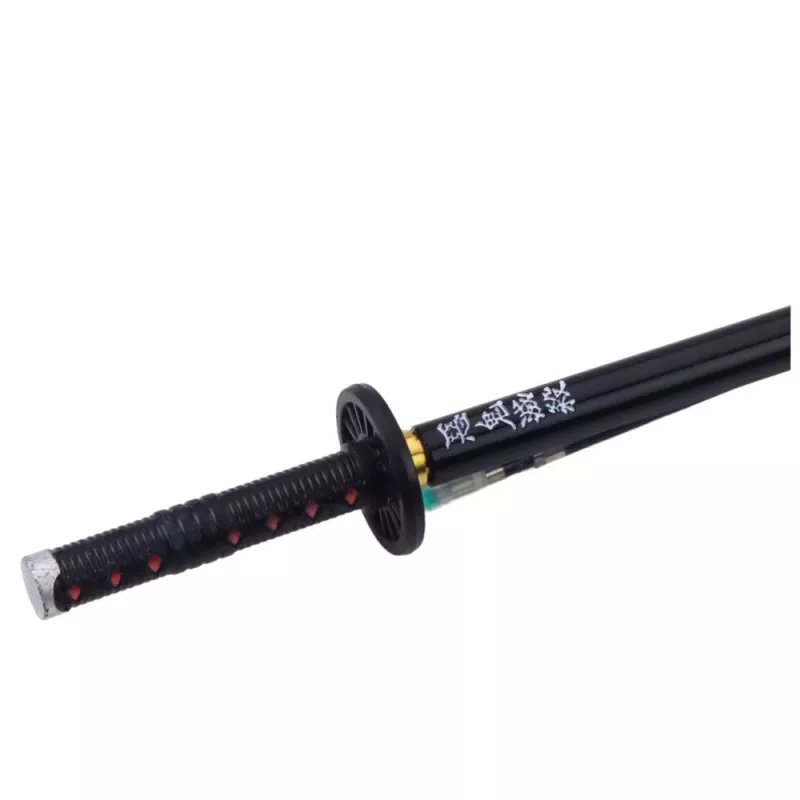 LEAN Katana Schwert Anime Kugelschreiber Metall Schwarz Tinte Nachfüllbar Schwarz