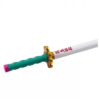 LEAN Katana Schwert Anime Kugelschreiber Metall Schwarz Tinte Nachfüllbar Türkis
