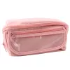 LEAN Federmäppchen Schulset, erweiterbar, geräumig, pink, 20x10 cm