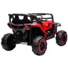 LEAN CARS M1 Rot Batteriebetriebenes Fahrzeug 4x4