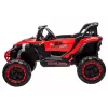LEAN CARS M1 Rot Batteriebetriebenes Fahrzeug 4x4