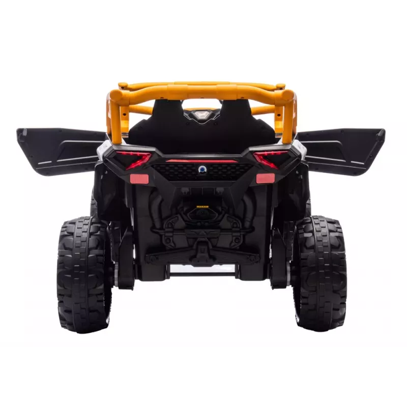LEAN CARS M2 Gelb Batteriebetriebenes Fahrzeug 4x4