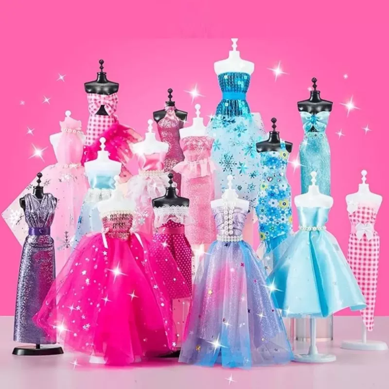 LEAN TOYS DIY Kreativset zum Entwerfen und Nähen von Puppenkleidung