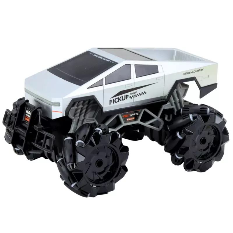 LEAN TOYS Offroad-Pickup-Truck ferngesteuert RC Lichter Rauch-Effekt 1:16