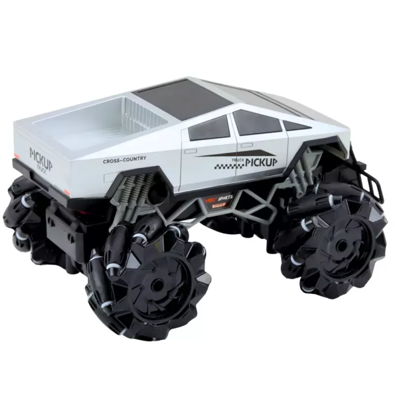 LEAN TOYS Offroad-Pickup-Truck ferngesteuert RC Lichter Rauch-Effekt 1:16