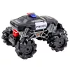 LEAN TOYS RC Polizei Off-Road Auto mit Lichtern und Raucheffekt 1:16