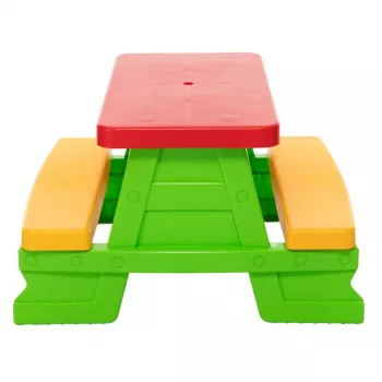 Dorex Green Kinder-Gartentisch- und Bänke-Set 5067