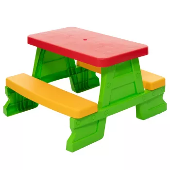 Dorex Green Kinder-Gartentisch- und Bänke-Set 5067