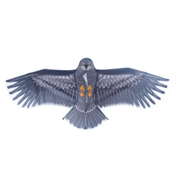 LEAN TOYS Adler-förmiger Drachen mit Seilgriff 150 x 70 cm