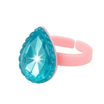 LEAN TOYS Beauty Set Kinderringe Farbige Diamanten 50 Stk.