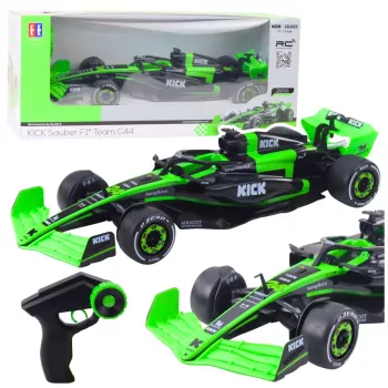 Double E Sauber F1 C44 Schwarz und Grün 1:16 ferngesteuerter Rennwagen